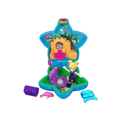 Bambola Polly Pocket - L acquario Nuovo Cofanetto Mattel FRY33