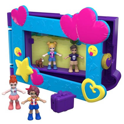 Portafoto Polly Pocket mini-coffret colorato Mattel FRY96
