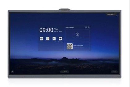 MAXHUB V6530 espositore per sale riunioni 165,1 cm (65") 3840 x 2160 Pixel LED Nero