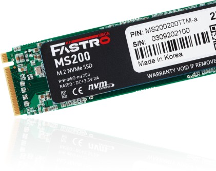 SSD Mega Fastro 2TB MS200 PCIe M.2 MS200200TTS PCIe 3.0 x4 NVME
