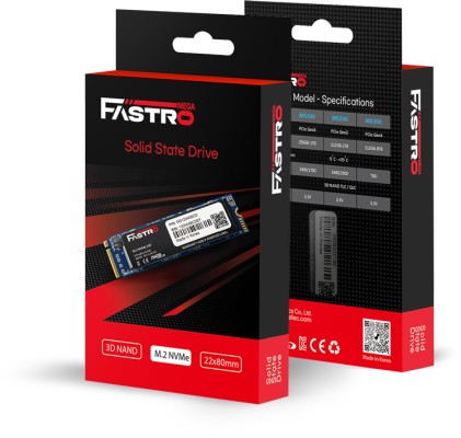 SSD Mega Fastro 2TB MS200 PCIe M.2 MS200200TTS PCIe 3.0 x4 NVME