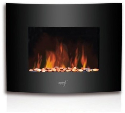 Termoconvettore Melchioni 158640051 Wallflame Mini Nero