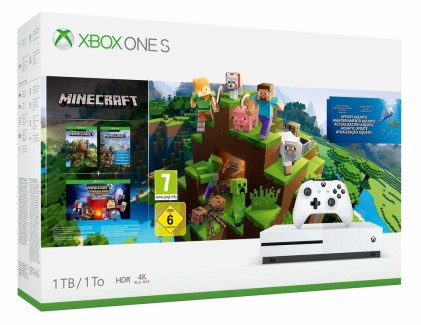 Console Microsoft - Xbox one S 1TB - Minecraft Creator