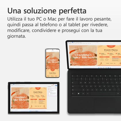Microsoft 365 Family Subscription 1License 1Yr 6User Win/Mac Italian