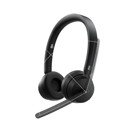 Microsoft Modern Wireless Headset Auricolare A Padiglione Ufficio Bluetooth Nero