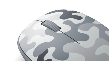 Microsoft Mouse Bluetooth 4 Pulsanti, Durata Batteria 12 Mesi, Colore Artic Camo