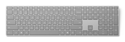 Microsoft Surface Keyboard (2nd Edition) tastiera Casa/ufficio Bluetooth QWERTZ Tedesco Grigio