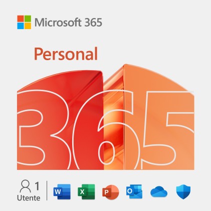 Microsoft M365 Personal Italian Subscr 1Yr 1 User