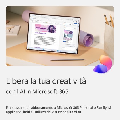 Microsoft M365 Personal Italian Subscr 1Yr 1 User