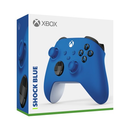 Microsoft Xbox Wireless Controller Blu, Bianco Bluetooth/USB Gamepad Analogico/Digitale Android, PC, Xbox One, Xbox One S, Xbox One X, Xbox Series S, Xbox Series X, iOS