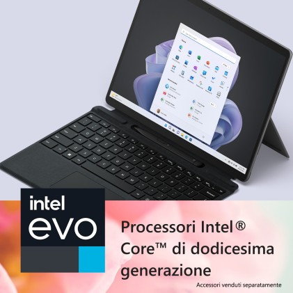 Microsoft Nb 13" Surface Pro 9 I5-1235G7 8Gb 256Gb Ssd Grafite Wi-Fi Win 11 Home