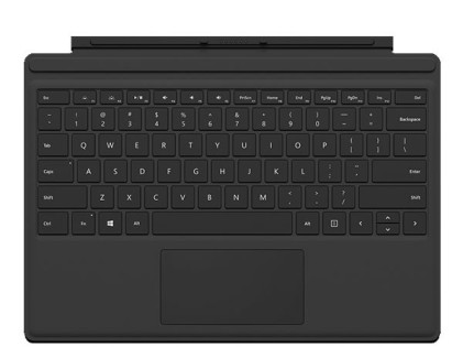 Tastiera per Microsoft Surface Pro 4 Type Black R9Q-00049