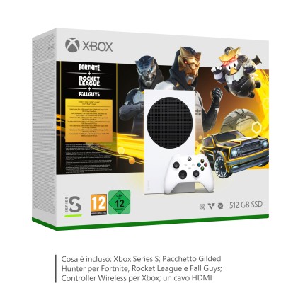 Console Microsoft Xbox S 512 It Holiday Fortnite + Rocket + Fallguy