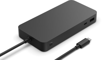 Docking station Microsoft surface thunderbolt 4 cablato 2500Mbit/s Nero [T8I-00002]