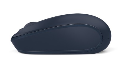 Microsoft Mouse 1850 Wireless Ottico, 1000 Dpi, 2 Tasti, Ricevitore Wireless A Scomparsa, Colore Blu