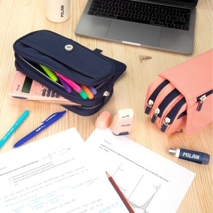 Milan 08149SNCB astuccio per matita Astuccio portamatite Poliestere Blu