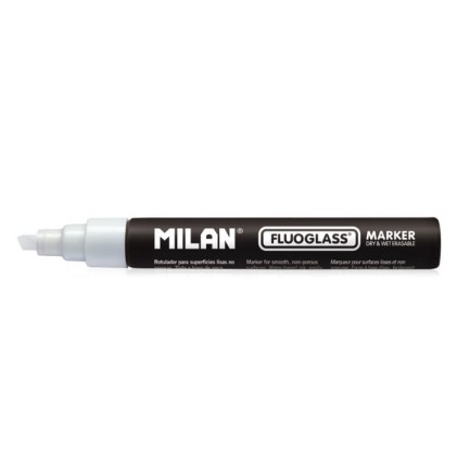 Milan 591291012 evidenziatore 12 pz Punta smussata Bianco