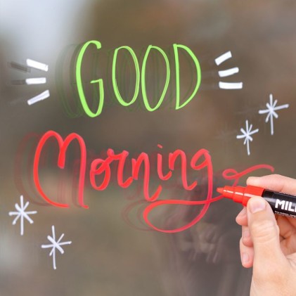 Milan 591291012 evidenziatore 12 pz Punta smussata Bianco