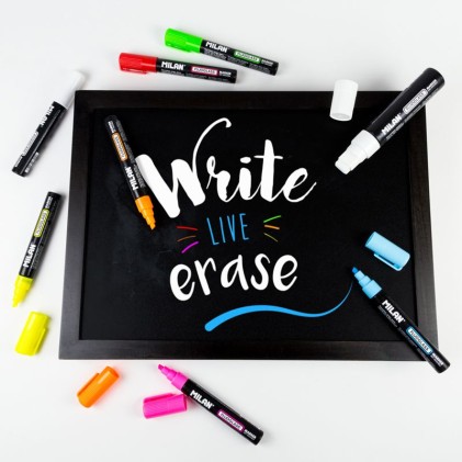 Milan 591292012 evidenziatore 12 pz Punta smussata Verde