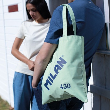 Milan 62101SNCGR borsa della spesa Verde Borsa tote