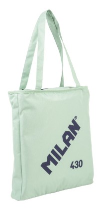 Milan 62102SNCGR borsa della spesa Verde Borsa tote