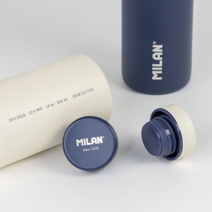 Milan 643020B borraccia Uso quotidiano 590 ml Acciaio inox Blu marino