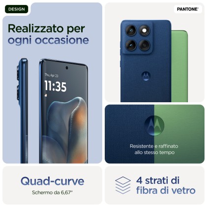 Motorola Smartphone Edge 60 5G Ds 8+256 W3 Pantone Gibraltar Sea (Blue/Marine)