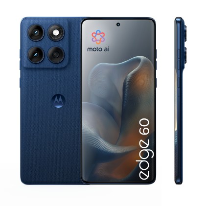 Motorola edge 60 16,9 cm (6.67") Doppia SIM Android 15 5G USB tipo-C 12 GB 512 GB 5200 mAh Blu
