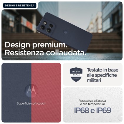 Motorola Smartphone G86 5G 8+256Gb Spellbound(Dark Blue)