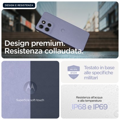 Motorola moto g86 5G 16,9 cm (6.67") Doppia SIM Android 15 USB tipo-C 8 GB 256 GB 5200 mAh Lill&agrave;