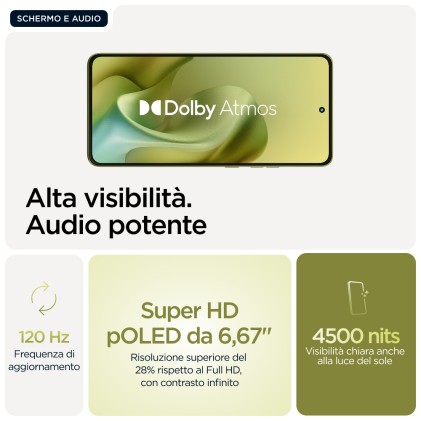 Motorola Smartphone G86 5G Ds 8+256 Golden Cypress Vod