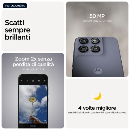 Motorola moto g67 17,3 cm (6.8") Dual SIM ibrida Android 16.0 5G USB tipo-C 4 GB 256 GB 5200 mAh Grigio