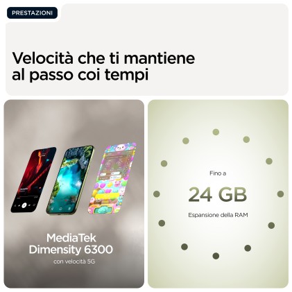 Motorola moto g67 17,3 cm (6.8") Dual SIM ibrida Android 16.0 5G USB tipo-C 4 GB 256 GB 5200 mAh Verde