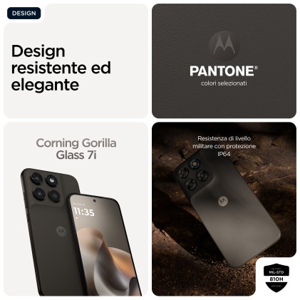 Motorola moto g77 Camera 108MP Dual SIM ibrida Android 16.0 5G USB tipo-C 8 GB 256 GB 5200 mAh Nero