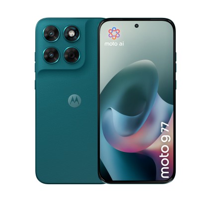 Motorola moto g77 Camera 108MP Dual SIM ibrida Android 16.0 5G USB tipo-C 8 GB 256 GB 5200 mAh Verde