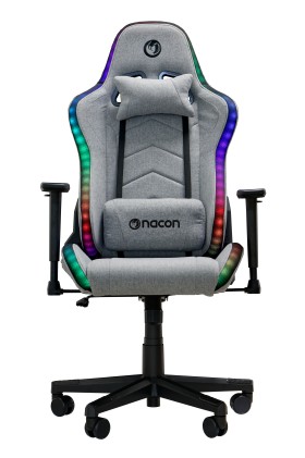 Nacon Sedia Gaming Tessuto, Reclinabile 180 Rgb