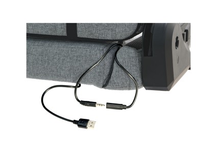 Nacon Sedia Gaming Tessuto, Reclinabile 180 Rgb
