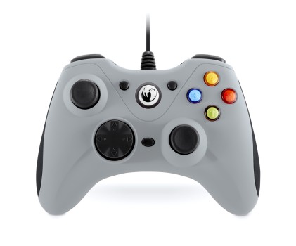 Nacon Controller Wired Per Pc Con Pulsante Home Compatibile Con Tutti I Giochi Per Pc E Con Windows Xp/Vista/7/8/10 - Grey