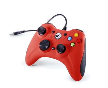 Gamepad Nacon Gaming Pc Pc Game Controller Pcgc-100 Red