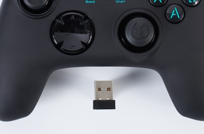 Nacon Controller Wireless Per Pc Black Compatibile Con Windows Vista/7/8/10