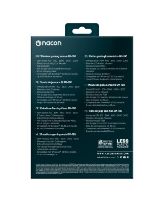 Nacon Mouse Gaming Wireless Gm 190