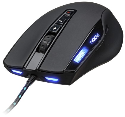 Nacon Mouse Gaming Laser Fino A 6000 Dpi Con Display Lcd, Usb 1,8Mt, 10 Tasti