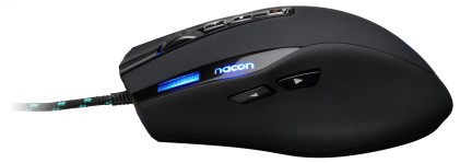 Nacon Mouse Gaming Laser Fino A 6000 Dpi Con Display Lcd, Usb 1,8Mt, 10 Tasti
