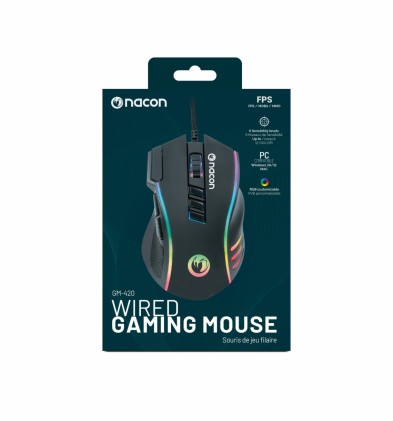 Nacon Mouse Ottico Gaming Gm-420 Rgb