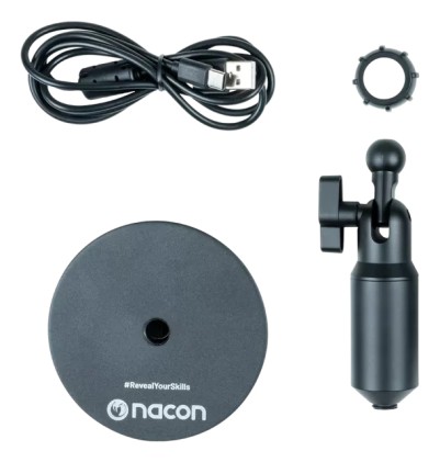 Nacon Microfono Streaming Compatto Modello Cardioide Pc
