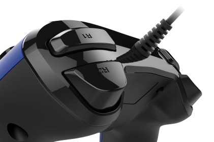 Nacon Compact Controller Con Cavo Per Playstation 4 Blue (Pc Compatibile)