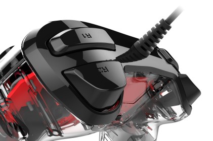 Nacon Compact Controller Luminoso Con Cavo Per Playstation 4 Red (Pc Compatibile)