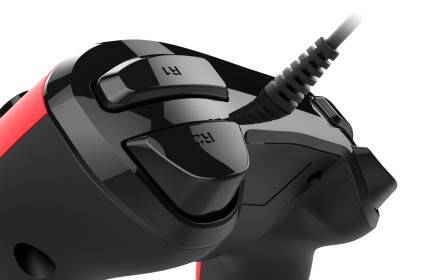 Nacon Compact Controller Con Cavo Per Playstation 4 Red (Pc Compatibile)