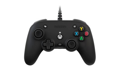 Nacon Compact Controller Pro Per Xbox Serie X/S, Xbox One / Pc, Cavo 3Mt, Nero