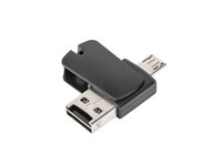 NATEC NCZ-0807 Natec OTG Card Reader WASP 2in1 Micro SD USB 2.0 Black